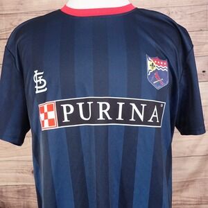ST LOUIS CARDINALS SGA STADIUM GIVEAWAY PURINA SOCCER JERSEY SHIRT SZ XL
